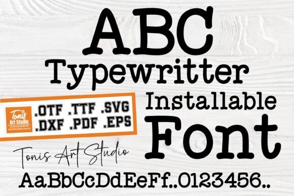 Ab Typewriter: A Vintage Typeface for Authentic Branding