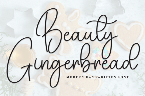 Beauty Gingerbread Font: Elevating Small Business Branding with Elegance
