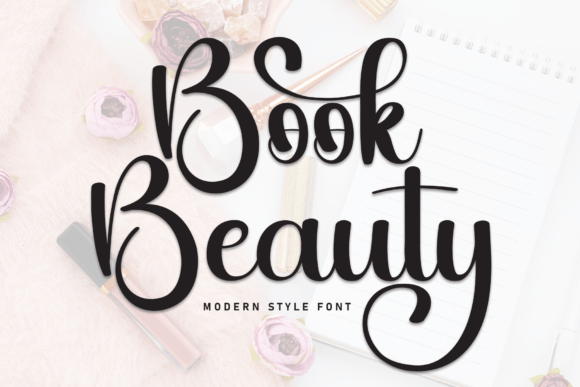 Book Beauty: A Sweet Handwritten Typeface for Brand Identity