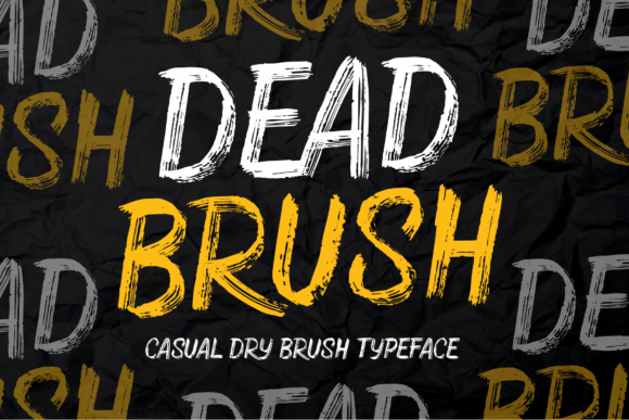Dead Brush Typeface: Elevating Handmade Brand Identity