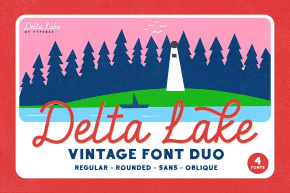 Delta Lake Font: A Handwritten Brush Script for Modern Branding
