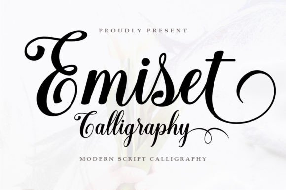 Emiset Calligraphy: The Handwritten Typeface for Authentic Campaigns