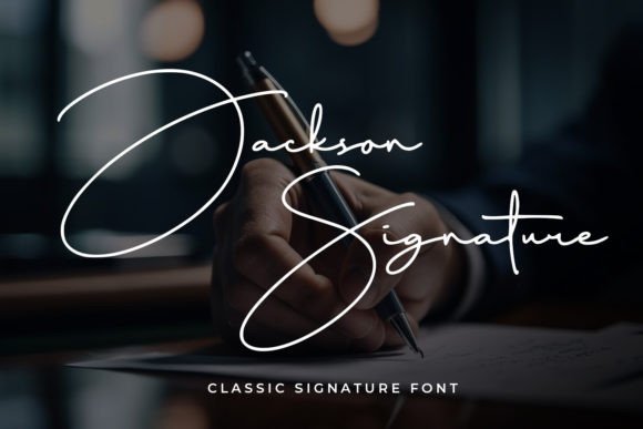 Jackson Signature: The Perfect Typeface for Modern Digital Branding