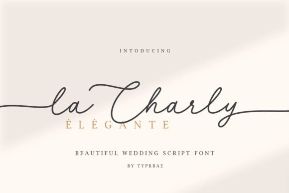 La Charly: The Elegant Handwritten Font for Stronger Brand Identity