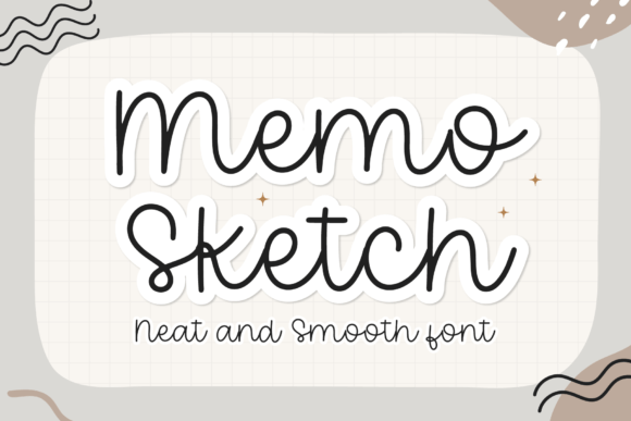 Memo Sketch: The Perfect Handwritten Typeface for Your Shop