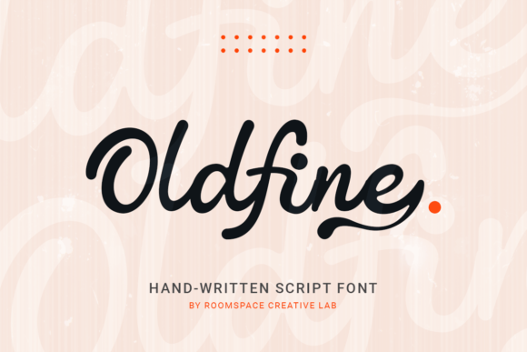 Oldfine: A Handwritten Script Typeface for Editorial Design