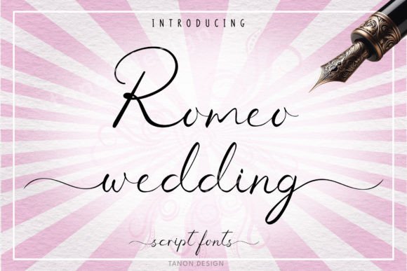 Romeo Wedding: A Handwritten Typeface for Authentic Brand Identity