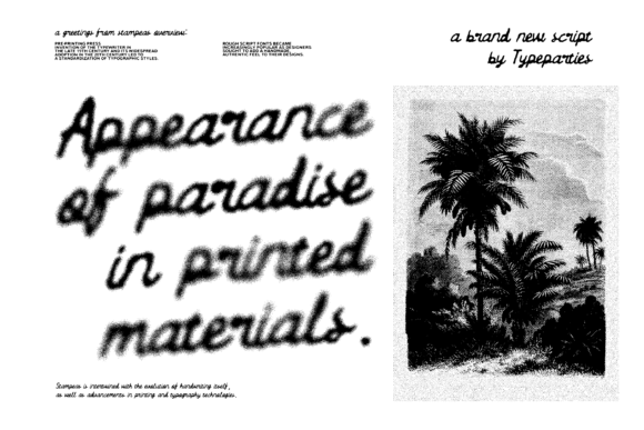 Stampeas Typeface: Adding Handmade Charm to Editorial Design