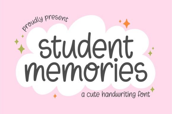 Student Memories: A Hand-Drawn Typeface for Playful Digital Branding