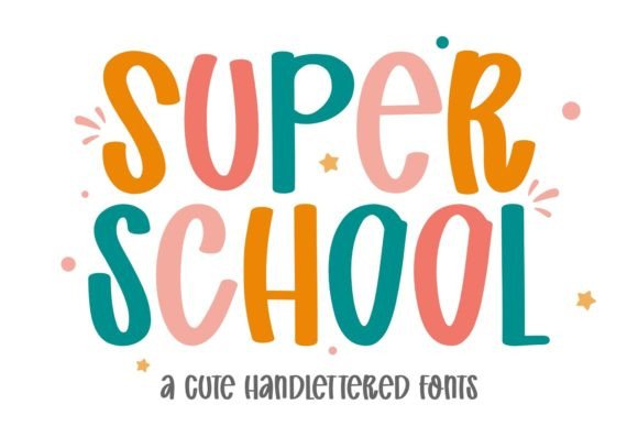 Super School: The Playful Typeface That Brings Handmade Labels to Life