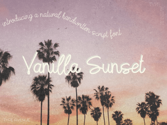 Vanilla Sunset Typeface Review: Script Amp’s Handwritten Solution for Soft Brand Campaigns