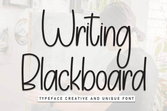 Writing Blackboard: The Friendly Typeface That Elevates Small Business Branding