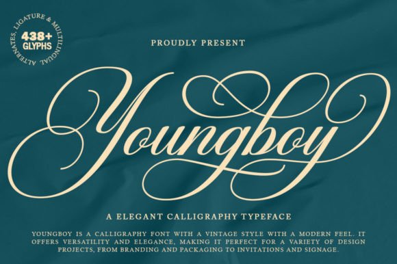 Youngboy Typeface Review: A Vintage Script for Modern Branding